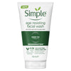 Simple age resisting facial wash
