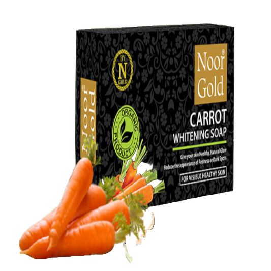 Noor Gold carrot whitening soap