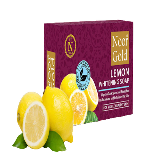 Noor Gold lemon whitening soap