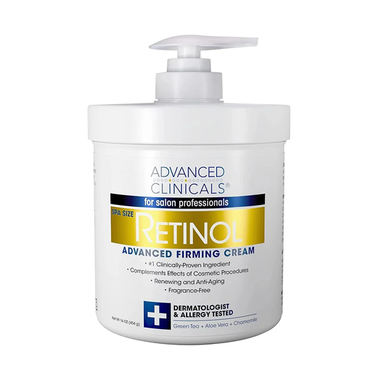 Advanced Clinicals Retinol Firming Cream 454g