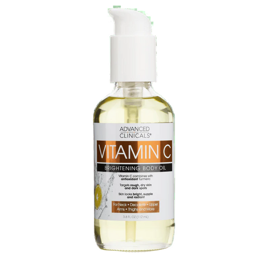Advanced Clinicals Vitamin C Brightening Body Oil 112Ml