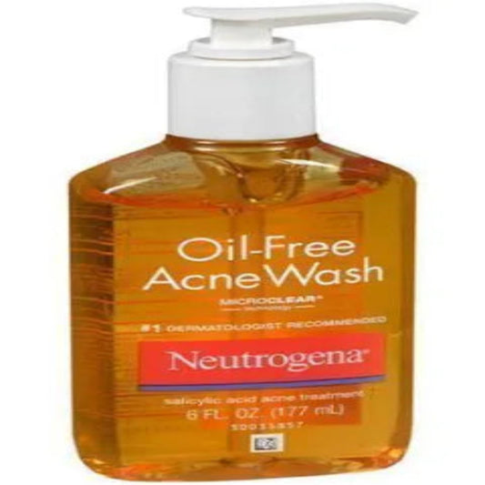 Oil free acne wash