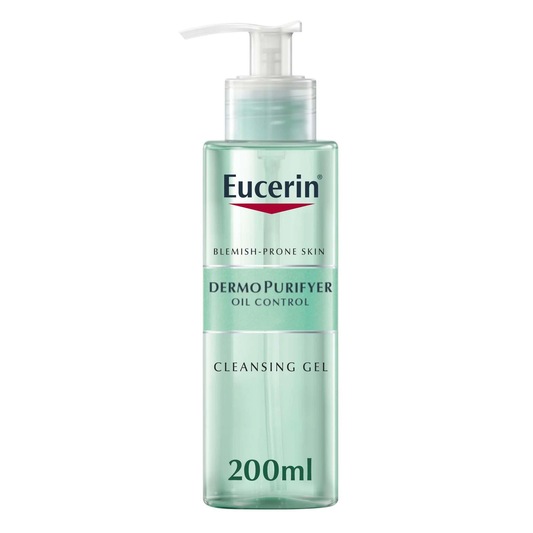 Eucerin DermoPurifyer Oil Control Face Cleansing Gel, Acne-Prone Skin, 200ml
