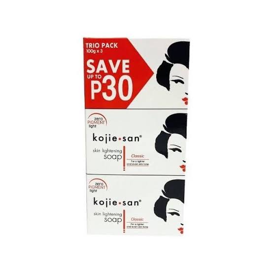 Kojic sah skin lightening soap 3 in 1