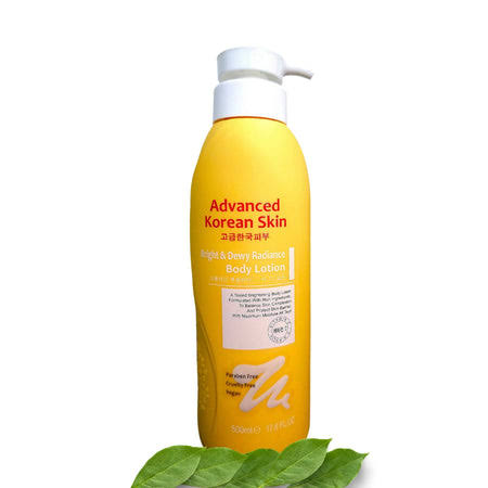 Advanced Korean skin bright & dewy radiance serum + toner