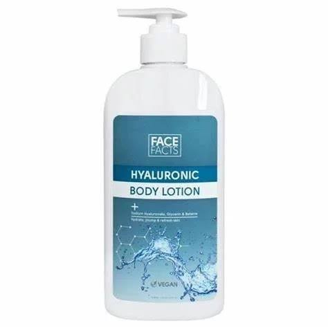 Face facts hyaluronic body lotion
