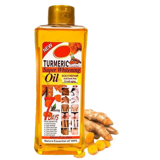 Turmeric super whitening oil