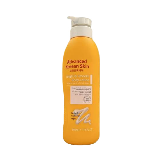 Advanced Korean skin bright & cleansing body gel wash