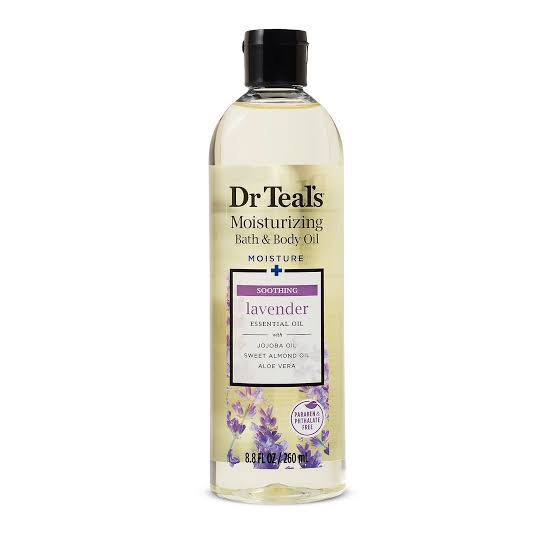 Dr Teals moisturizing bath & body oil moisture S