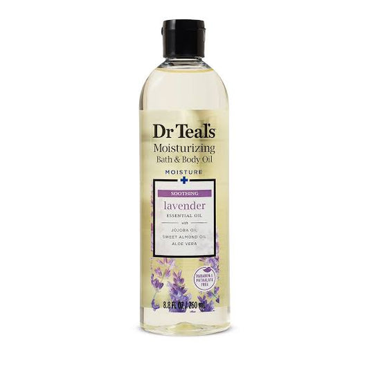Dr Teals moisturizing bath & body oil moisture S