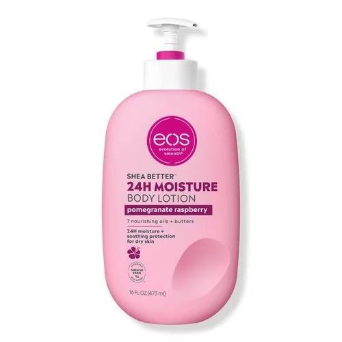 EOS shea better 24H moisture body lotion (pomegranate raspberry)