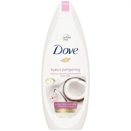 Dove purely pampering coconut milk & jasmine petals body wash softer
