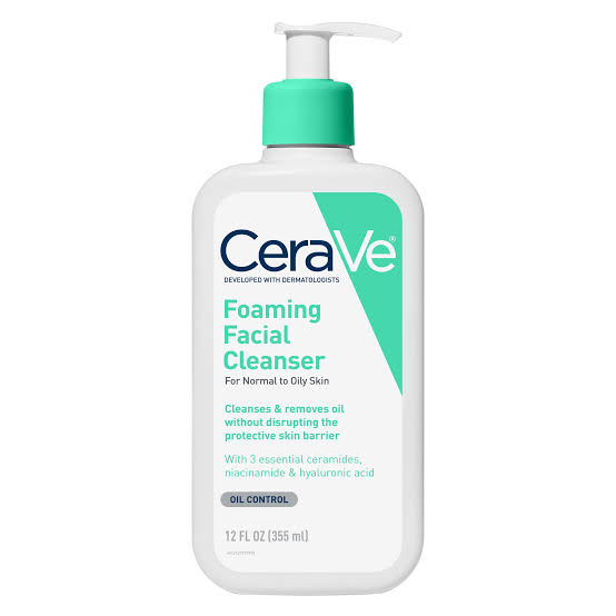 Cerave foaming facial cleanser