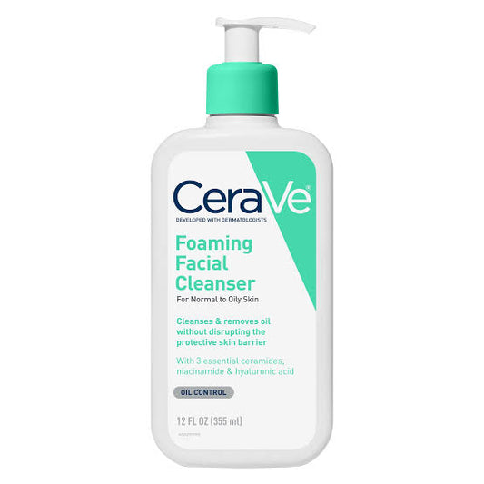 Cerave foaming facial cleanser