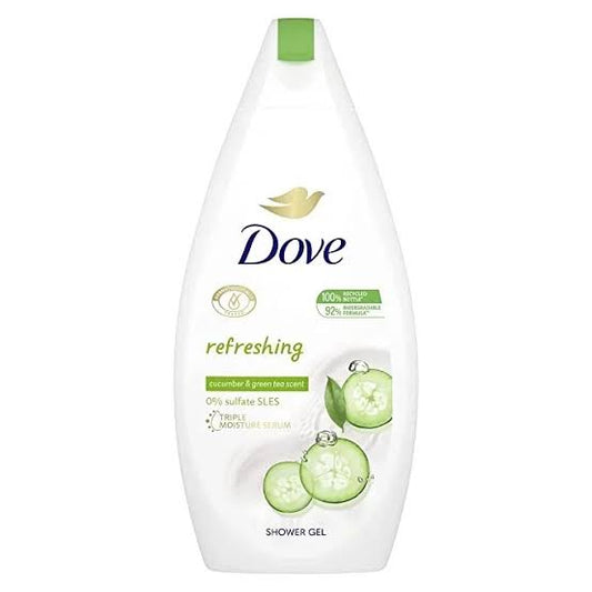 Dove cucumber & green tea scent
