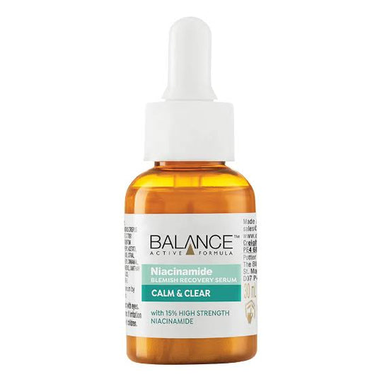 Balance active formular niacinamide recovery serum (calm & clear)
