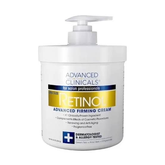 Advance clinical retinol advanced firming cream