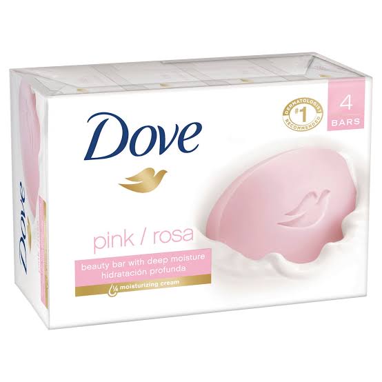Dove bar soap 4 piece pack
