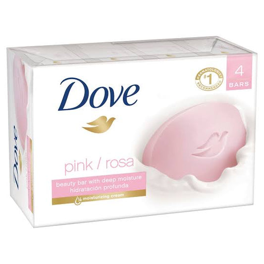 Dove bar soap 4 piece pack