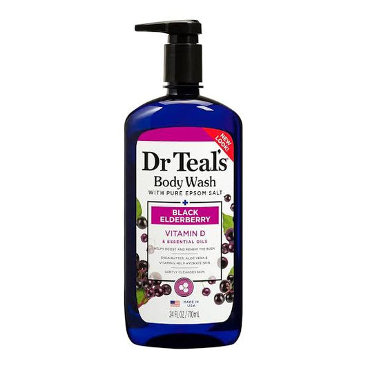 Dr Teals salt body wash treatment