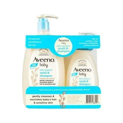 Aveeno baby daily moisturizing wash & shampoo